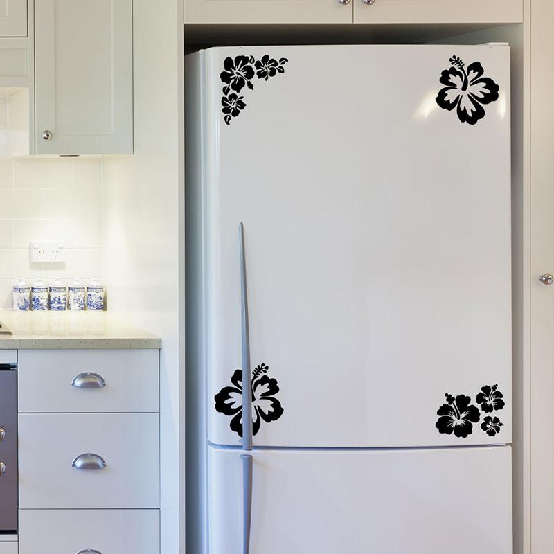 Flower Personality Wall Stickers Study Living Room Bedroom Sofa Background Wall Stickers Refrigerator Decoration Decals