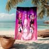 KPOP Hunter Fashion Beach Towel: Ideal for Summer Adventures Soft, absorbent and quick drying suitable for swimming and bathing