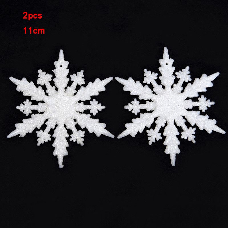 Elegant Christmas Tree Pendant Set With Shimmering Reindeer And Snowflake Baubles