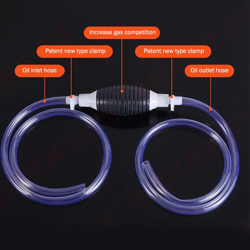 Hand-Operated Fuel Pump Kit For Automobile Portable Oil Tank Sucker Pump Hand Fuel Pump Petrol Transfer Pump
