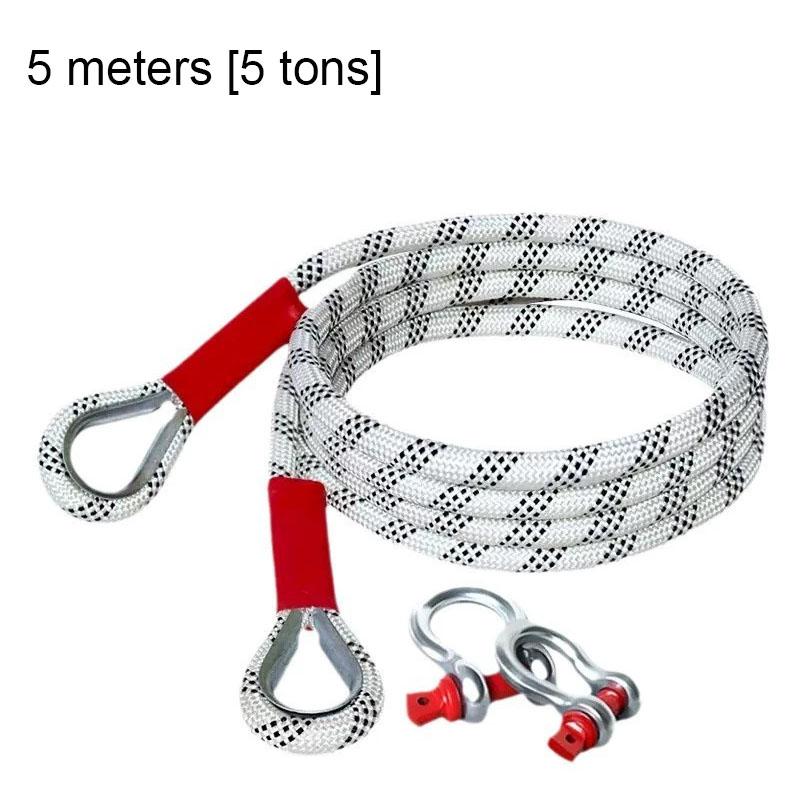 New Car Towing Rope Off-road Vehicle Can Tow 10 Tons of Rescue Rope Upgraded Version Which Is Very Reliable and Wear-resistant