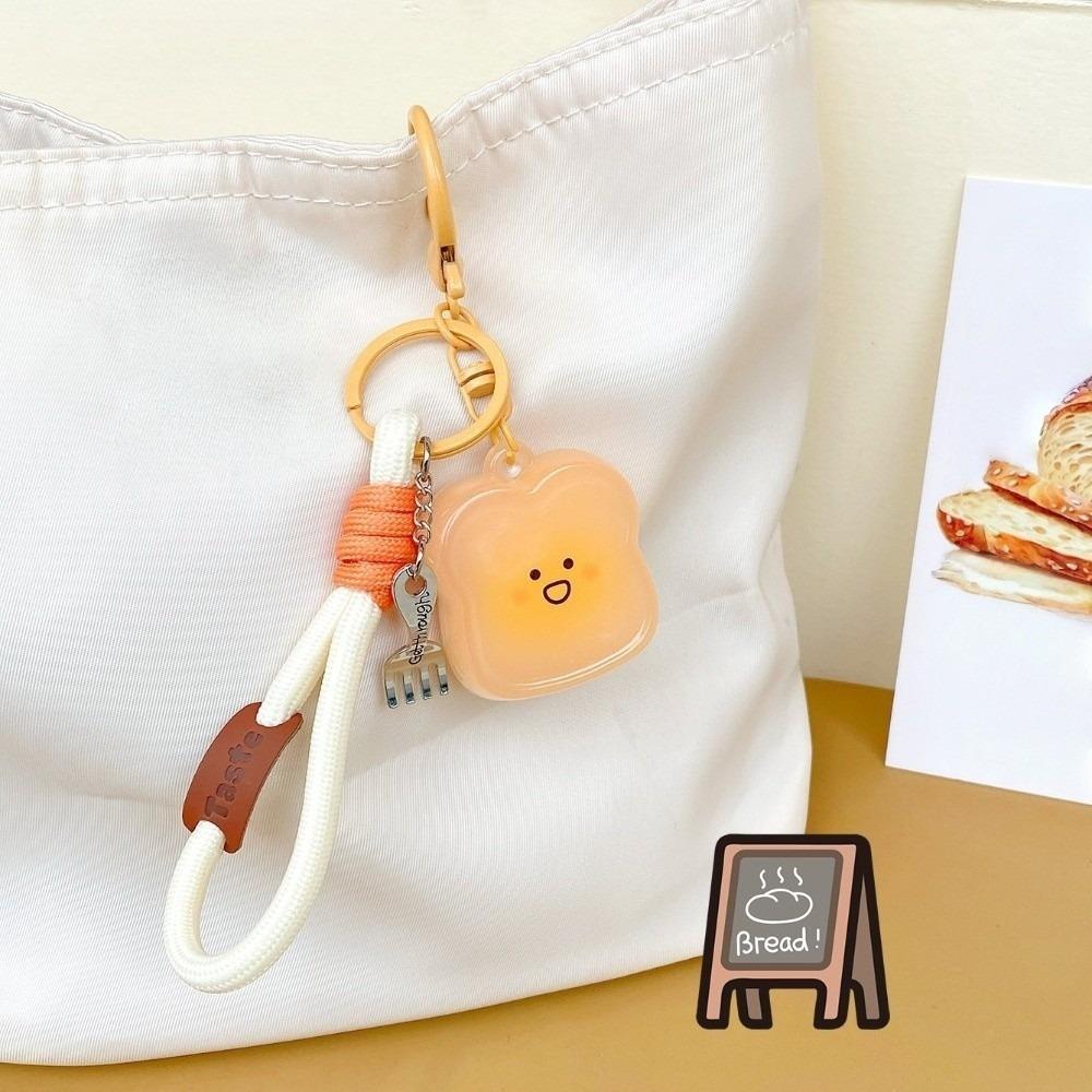 

Funny Roast Suckling Pig Keyring Roast Chicken Toast Pretzel Keychain Unisex Style 2