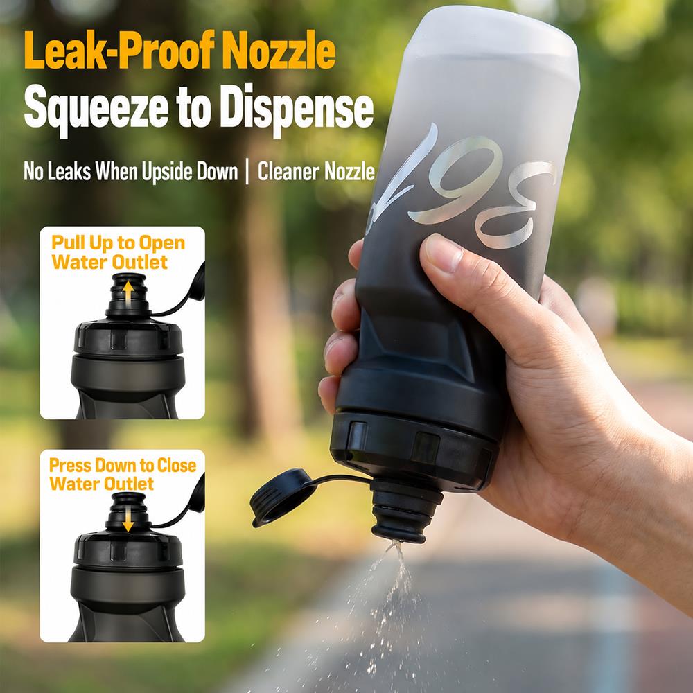 361 Degrees Bicycle Water Bottle 610ML Bike Bottle Squeeze Portable Waterbottle Cycling Water Bottles MTB Road Bike Accessories 1