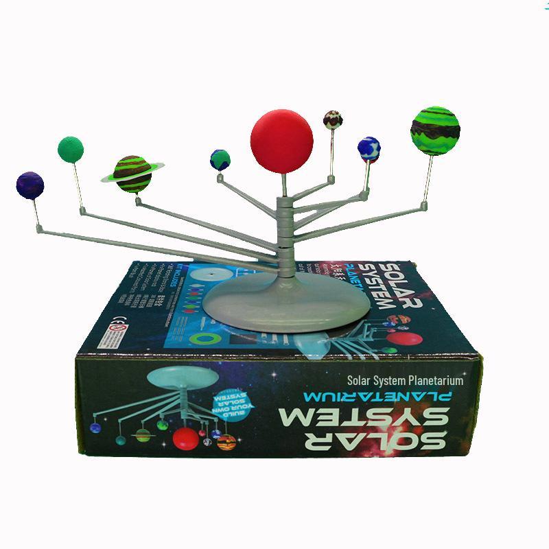 Nine Planets Solar System DIY Model - Educational Science Toy for Kids