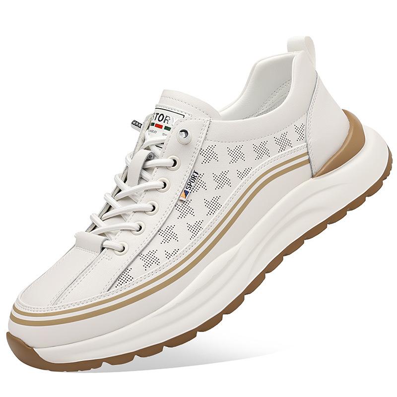 

Men s shoes new spring and summer hollow breathable casual shoes sports shoes board shoes driving shoes 38
