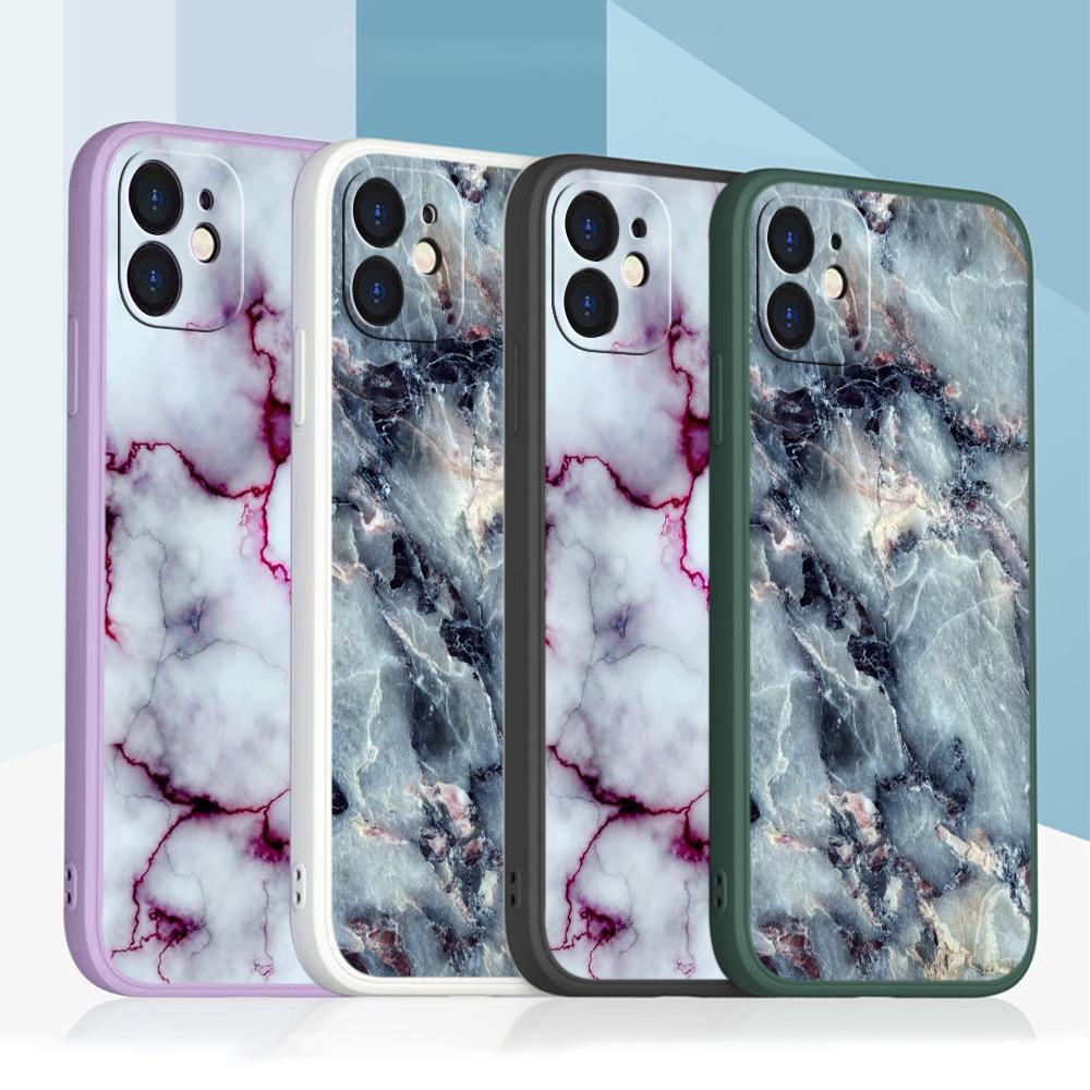 

Samsung Galaxy A14 A24 S23FE для iPhone 11 12 13 14 15 Pro Max Мягкий чехол для телефона с прямым краем и ремешком A48 Чехол с пейзажным узором Масляный мрамор