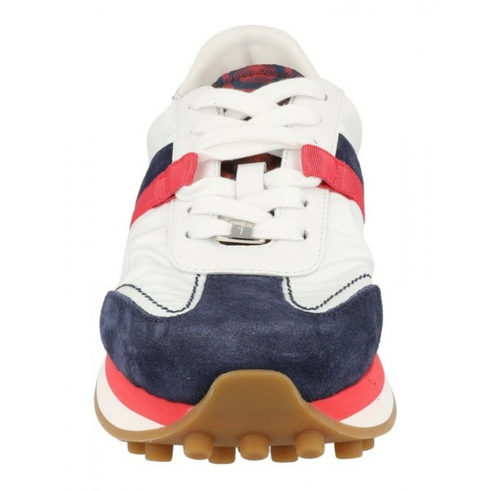 Salvatore Ferragamo Lulio Low Top Sneakers Blue