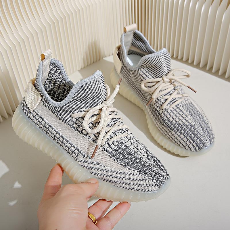 

Women Coconut Shoes 2025 Summer New Sneakers Breathable Mesh Shoes Women Fly Weaving Casual Shoes Soft Sole Casual Shoes 39