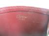 Authentic Cartier Must De Cartier Bordeaux Leather Cigarette Case #a990  Open box