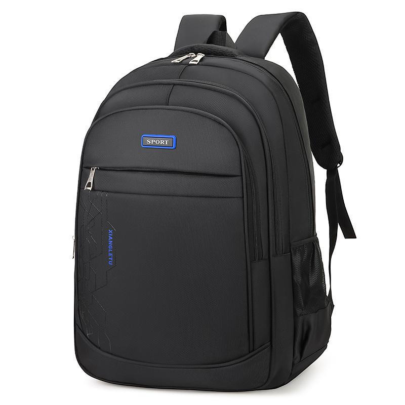 

Рюкзак. Чоловічий діловий рюкзак великої місткості. Модний модний шкільний бізнес-сумка для комп’ютера синій