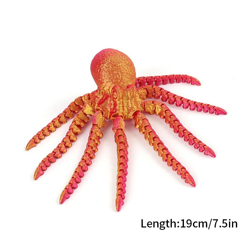 3D Printed Dragon Desk Accessorie Office Accessorie 3D Printed Snake Octopus Ornament Birthday Holiday Gifts Room Decor