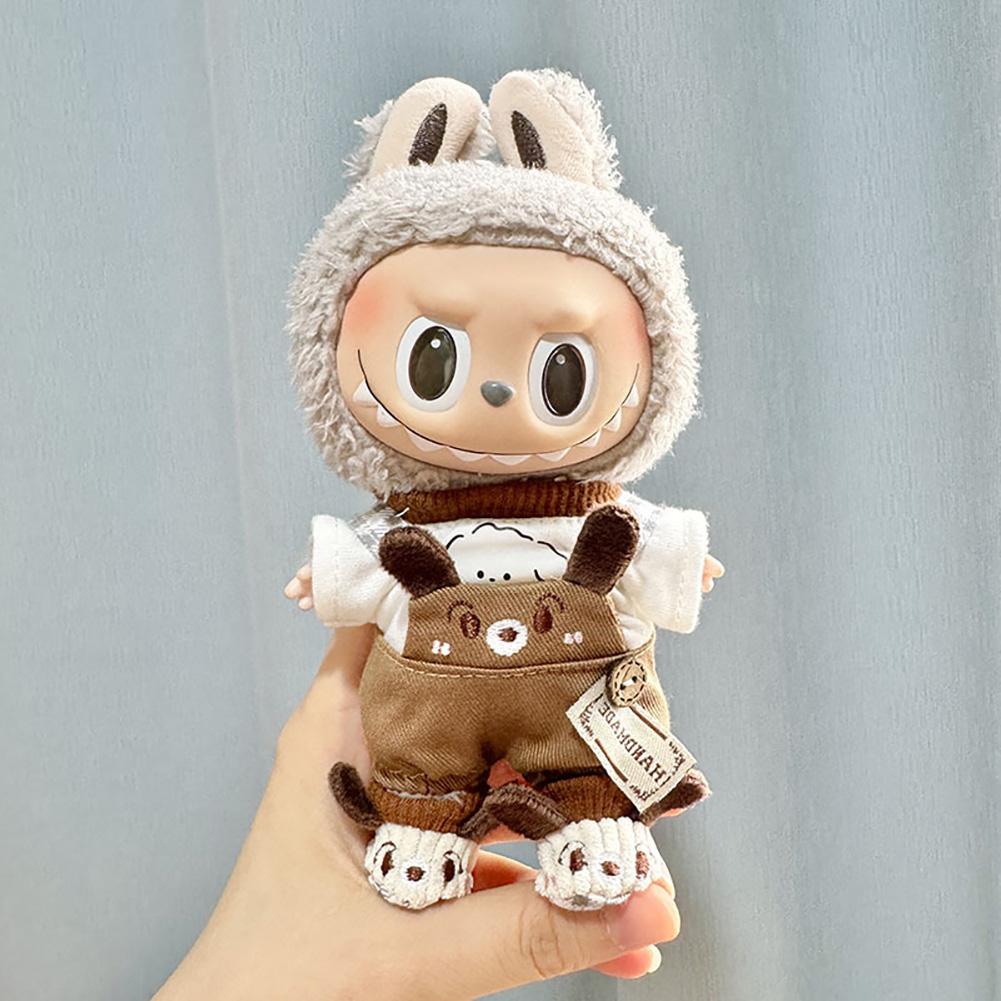 For Labubu Doll Clothes Fashion Clothes Doll Clothes Hoodies Dolls Accessories Cute Decoration Little Cloths