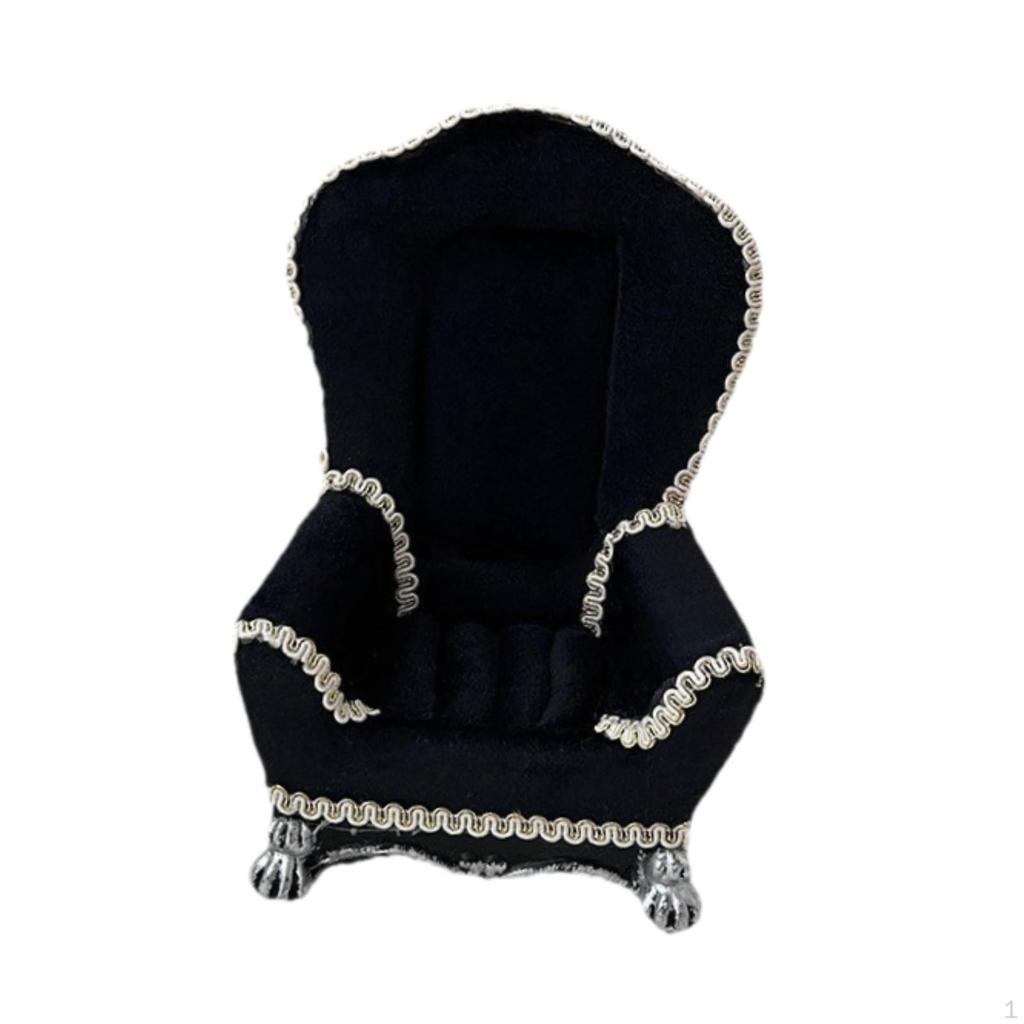 Doll Furniture Sofa, Jewelry Holder, Miniature Scene Supplies