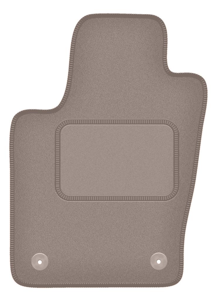 Béžová rohožka řidiče pro: Dodge Durango III 7místný (2010–2020)