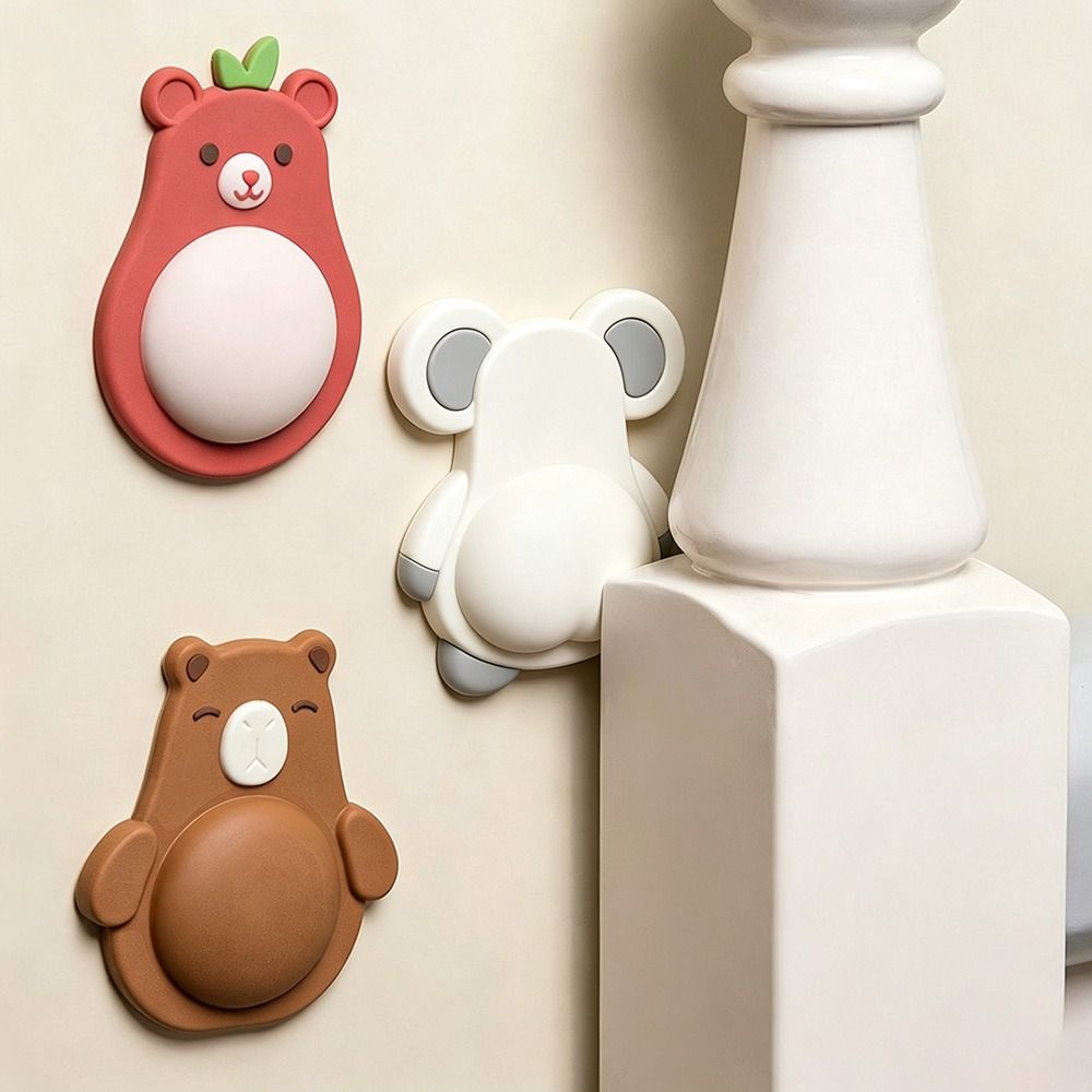 Mute Design Door Handle Bumpers Silicone Silent Door Stoppers  For Home Improvement