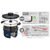 Thermos Vacuum Insulated Cooker Shuttle Chef 2.8L (3-5 servings) Navy CeraProtect Coat KBJ-3002 NYY