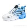 Men's shoes autumn breathable sports running shoes soft sole shock absorption rotating button new outdoor casual shoes trendy shoes