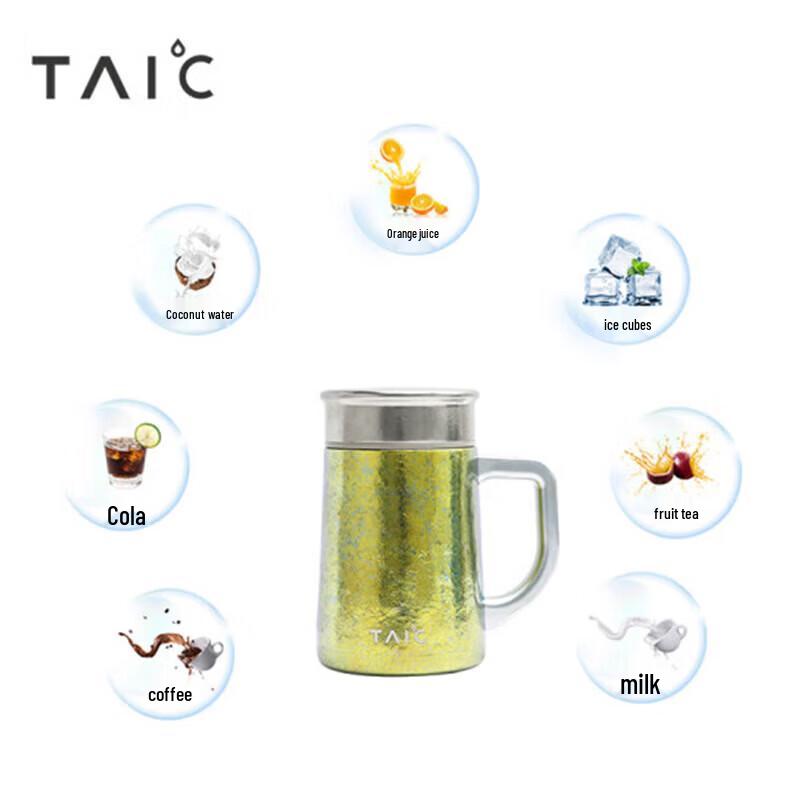 TAIC Titanium Office Mug