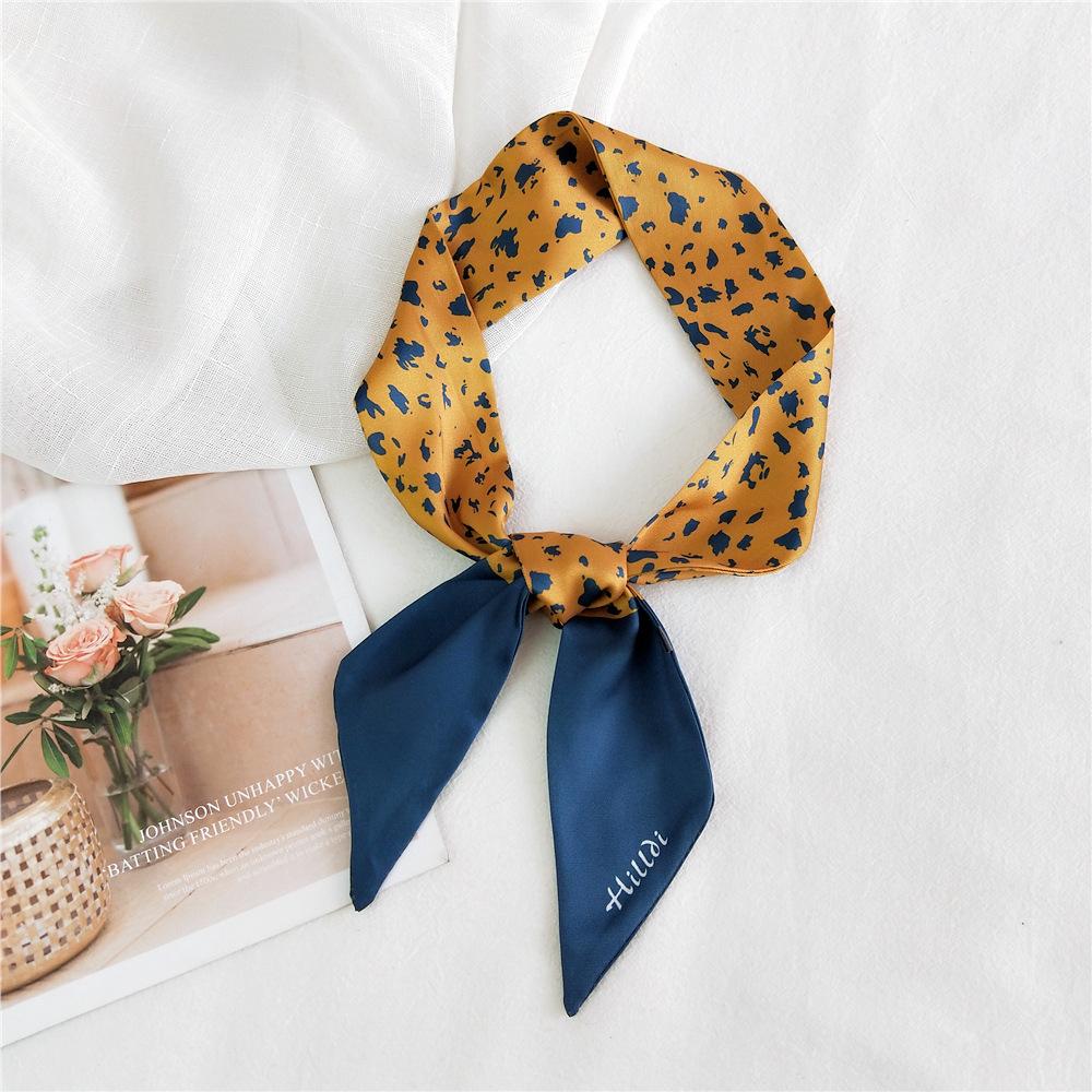 New Scarves Silk Scarves Women'S Spring And Autumn Season Long Decorative Professional Scarves Summer Thin Styles Paired With Shirts Stylish