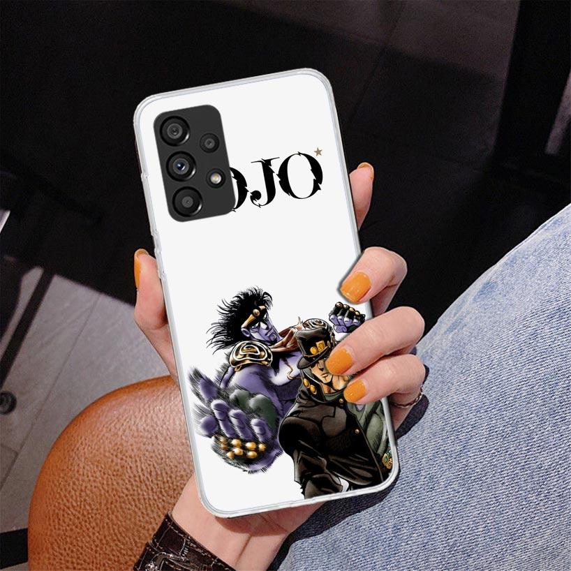 

Anime JoJo Bizarre Adventure Phone Case For Samsung Galaxy A17 A16 A15 A14 A13 A57 A56 A55 A54 A53 A37 A36 A35 A34 A33 A26 A25 A Samsung A15