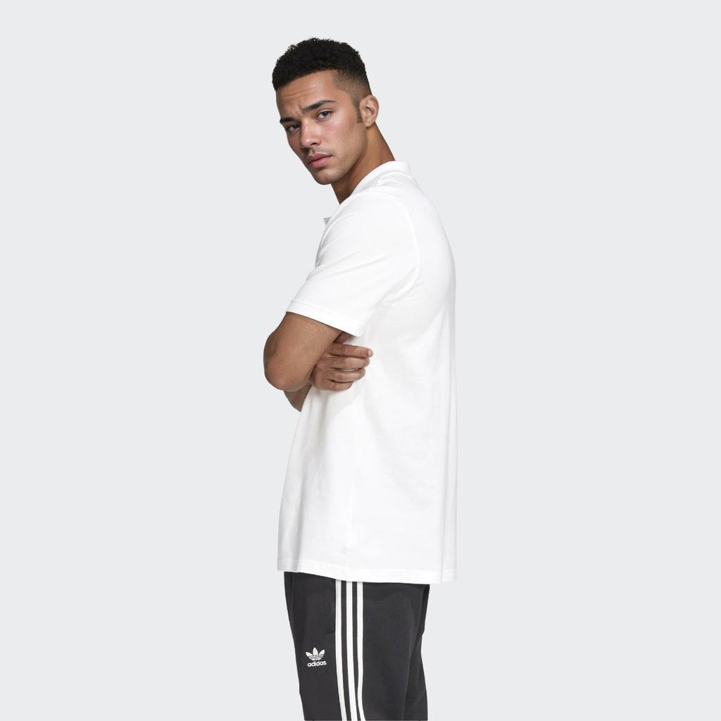 Adidas Originals Essential Sports Basic Short Sleeve Polo Men Tops White GD2554