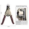 Universal Electrician Wire Strippers and Crimping Pliers, Multifunctional Tool for Wiring and Cable Cutting