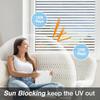 Frosted Striped Cellophane Office Partition Glass Film Balcony Decorative Window Sticker Semi-perspective Glass Film