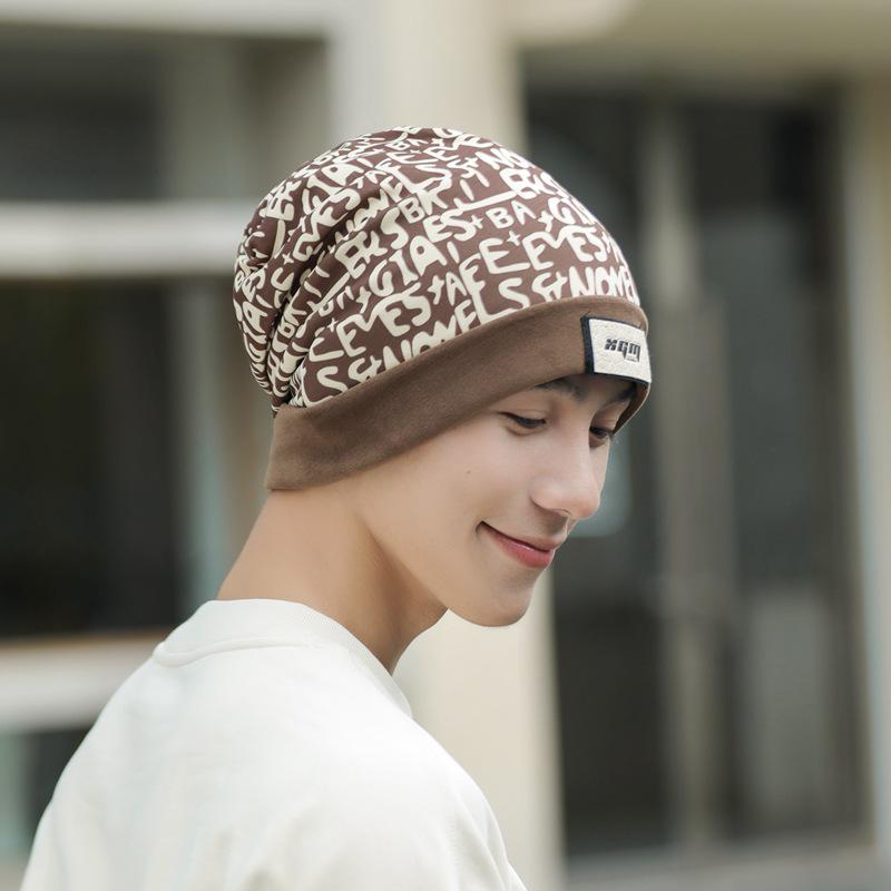 Windproof Winter Hats for Men: Large Head Circumference, Warm Protection, Dual-Use Hats & Neck Covers, Unisex Autumn/Winter Cold Gear.