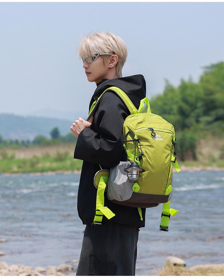 Large Capacity Mountaineering Backpack: Outdoor Hiking, Travel, and School Bag for Men & Women