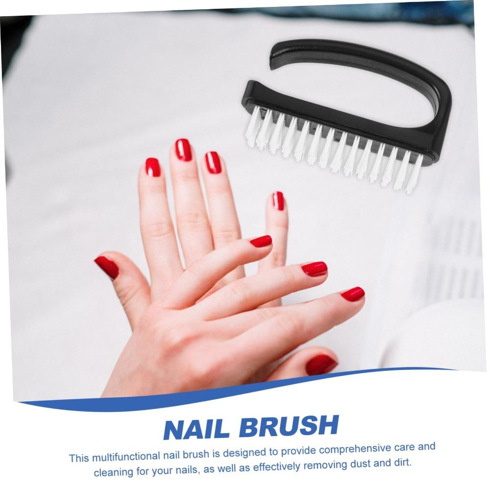 Dust Nail Brush Multi-function Fingernail Scrub Brush Nail Maintenance