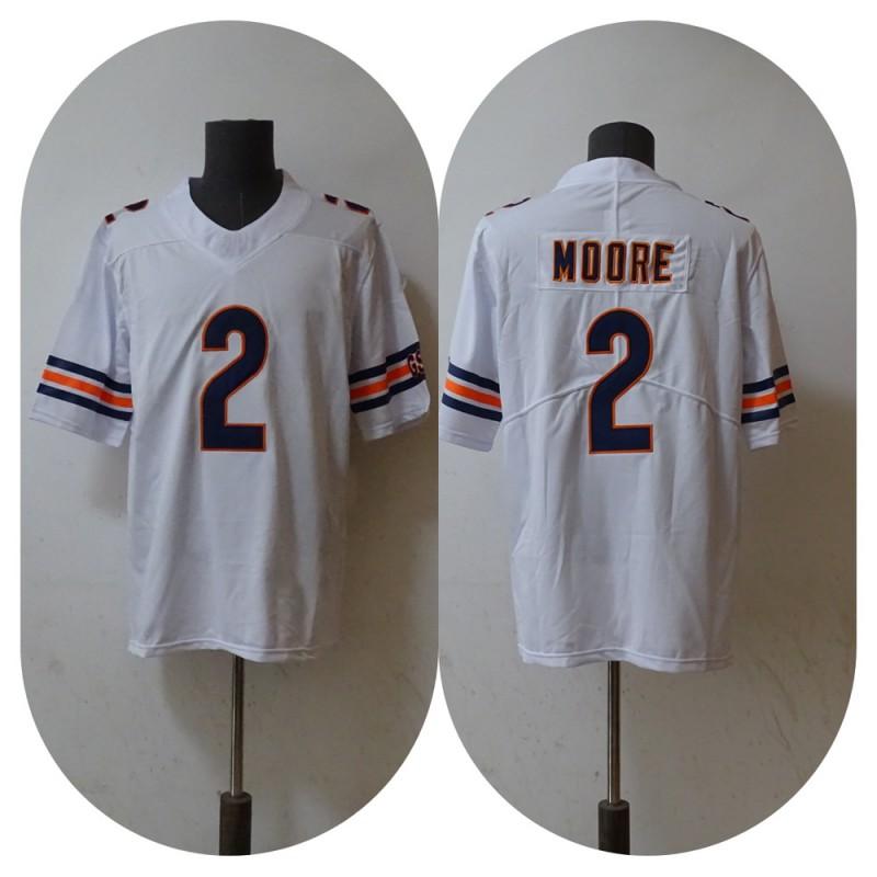 Chicago Bears NFL Trikot - 18 Williams 54 Urlacher Bestickt Football Herren