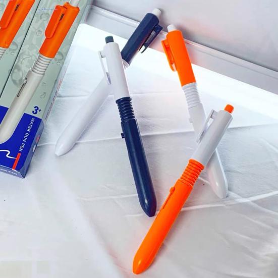 Pen That Sprays Water 2-in-1 Prank Retractable Pen with Water Spray Function Writable Squirt Pen for Kids School Supplies