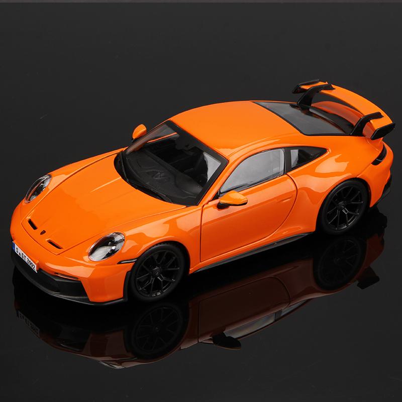 Bburago 1:24 Porsche 963 Alloy Car Model 911 918 Diecast Vehicles Toy Collection Miniature Die Cast Toys
