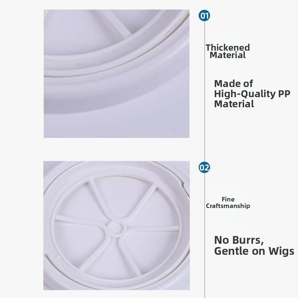 3pcs Hairdressing Wig Storage Tools Wig Styling Hanger for Showcasing Wigs and Hairpieces