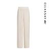 ELLASSAY Women's Relaxed Wide-Leg Trousers