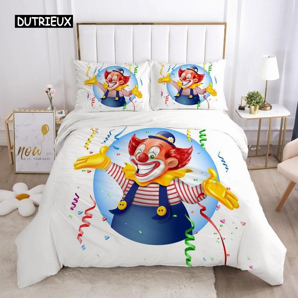 Karikatür Nevresim Takımı Sevimli Baykuş ve Aslan Desenli Hayvan Temalı Yorgan Kılıfı Çocuk Erkek Genç King Boy Mikrofiber Yorgan Kılıfı