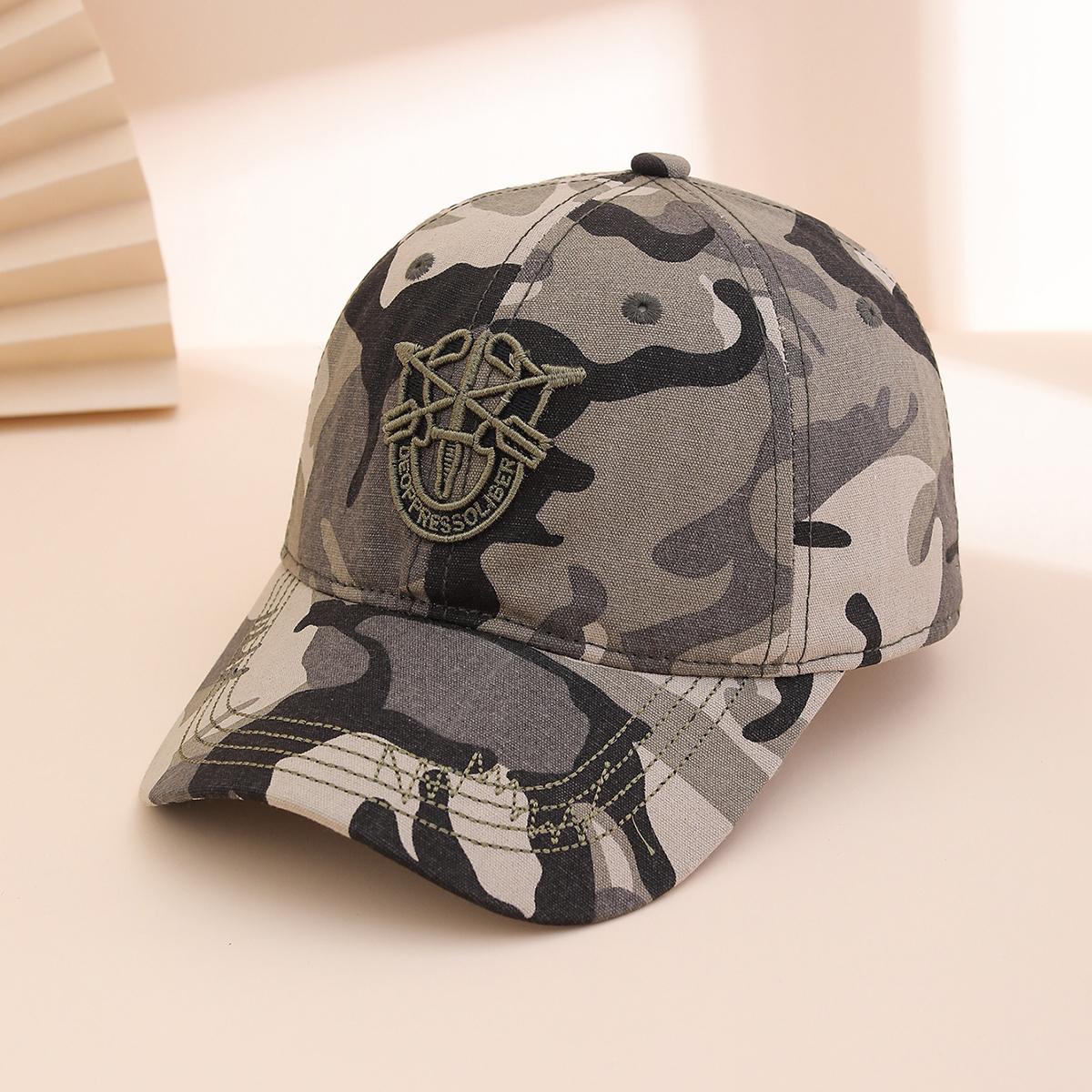 

Military training summer camp jungle camouflage hat outdoor sports military enthusiast baseball cap casual fashionable One Size