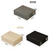 Modern Foldable Fabric Storage Bin With Lid For Bedroom Closet Organization