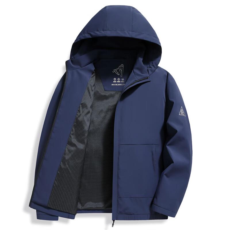 Men's Detachable Hood Workwear Jacket FXYG8872