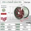 Zhejiang Yishen Oil & Moisture-Proof High-Temperature Axial Ventilation Fan for Industrial Kitchens, 220V/380V.