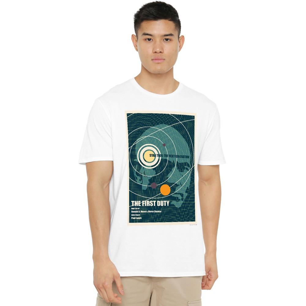 Star Trek TNG Season 5 Episode 19 T-Shirt S-5XL White XL
