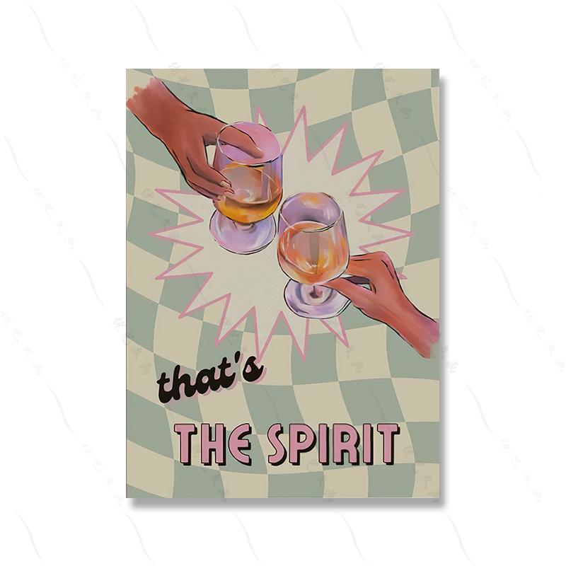 

Набор из 6 барных тележек Бестселлеры Постер Печать Галерея Стена Ретро Диско Текила Картина Мартини Модный Общежитие Декор для дома Холст 21x30cm No Framed