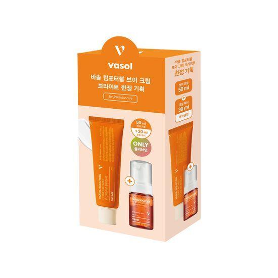 Basol Comfortable V Cream Bright 50ml, Choose 2 Types (single Item/wash 30ml Gift Plan)