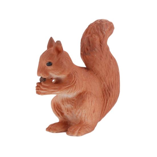 

Садовая статуя, реалистичная водонепроницаемая статуя из ПВХ с имитацией белки, статуя животного, настольные украшения для дома 3