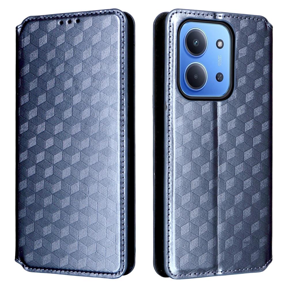 Pentru Xiaomi Redmi 15C 4G (Global) (171 mm)/Husă Portofel Poco C85 4G Piele Imprimată Romb Husă Telefon