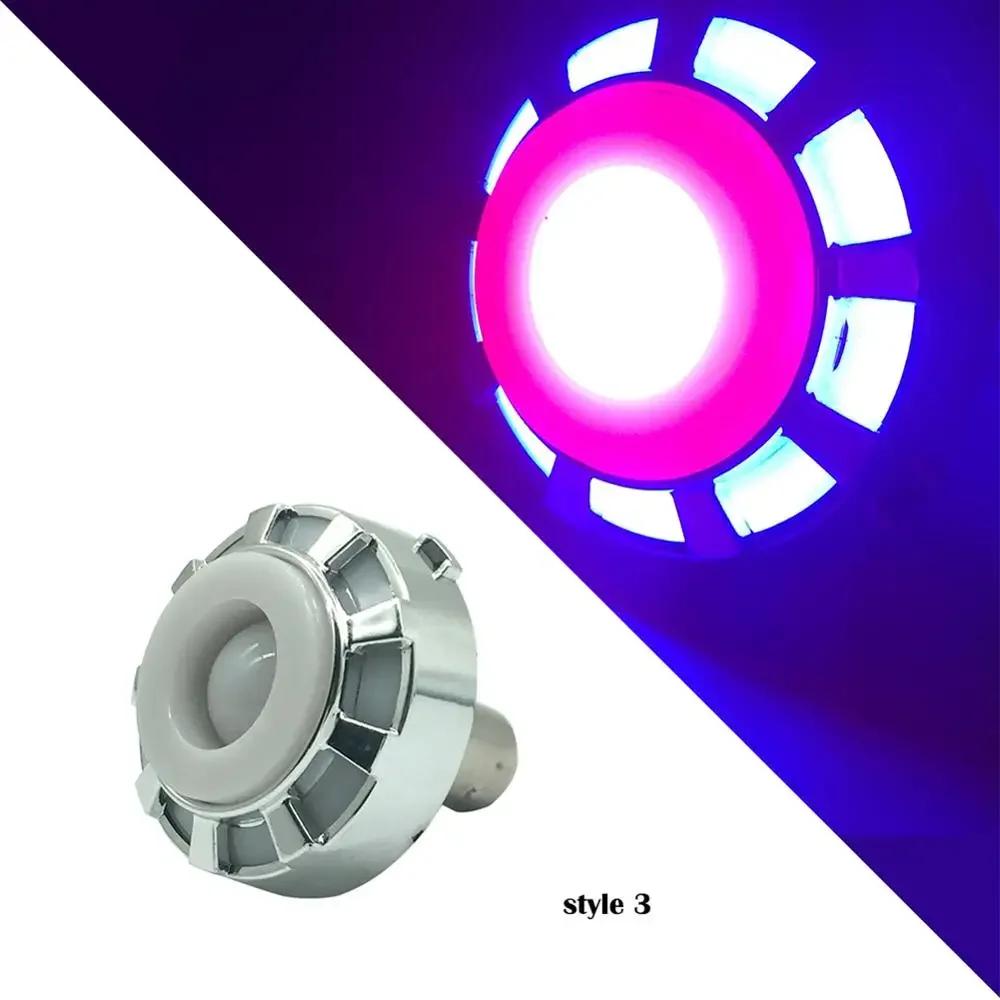 Universal Motorcycle Strobe Flash Light DC12V LED Motorbike Brake Rear Lamp Colorful Taillight Motorcycle Decoration Lamp