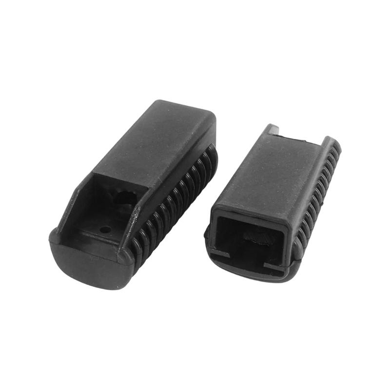 For BMW R45 R65 R75 R90 R100 Front Footrest Rubber Pedal Pad Cover Cafe Racer Accessories