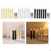 6 Pieces LED Candles Flameless Flicker Taper Tea Lights with Remote for Halloween