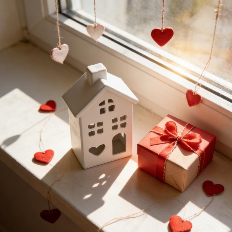 Hollow Mini House Tealight Candle Holders,Decorative Candle Holders for Table Centerpieces Christmas Home Decorations