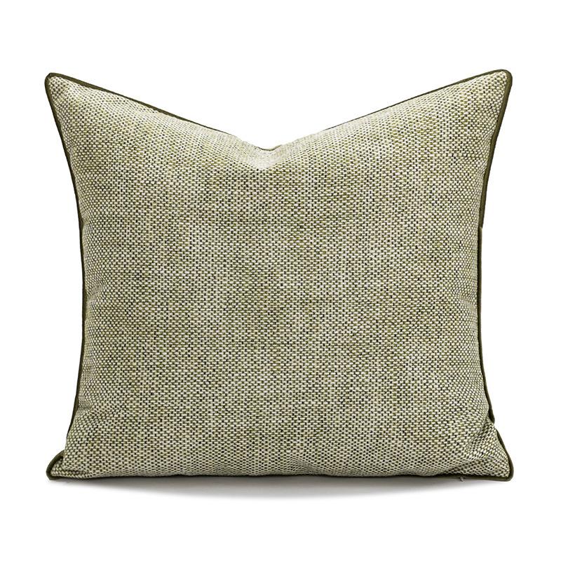 Cream Green Throw Pillow Back Pillow Sofa Cushion Model Room Hotel Bay Window Decoration Back Pillow